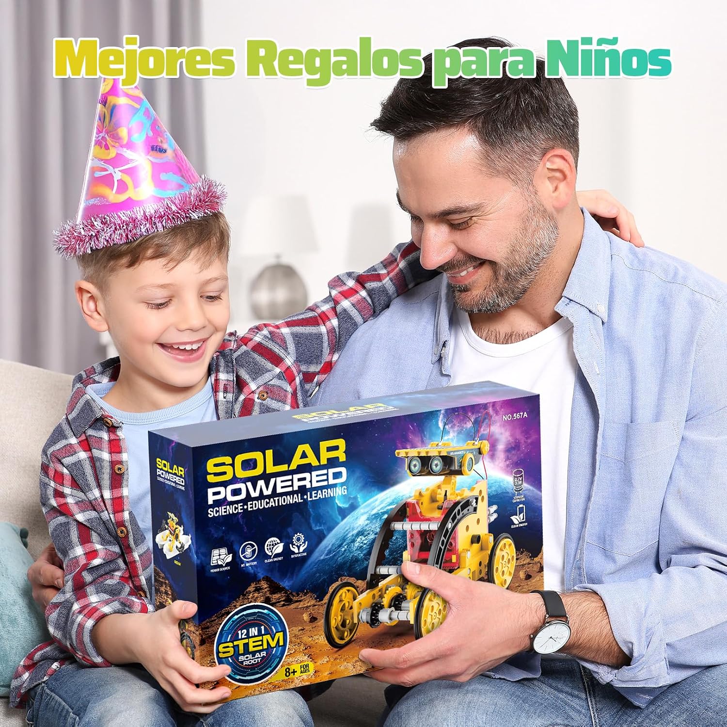 Thumbnail 6 de Hot Bee Solar Roboter Kinder – Solarbetriebenes Ingenieurs-Abenteuer für 8–12 Jahre