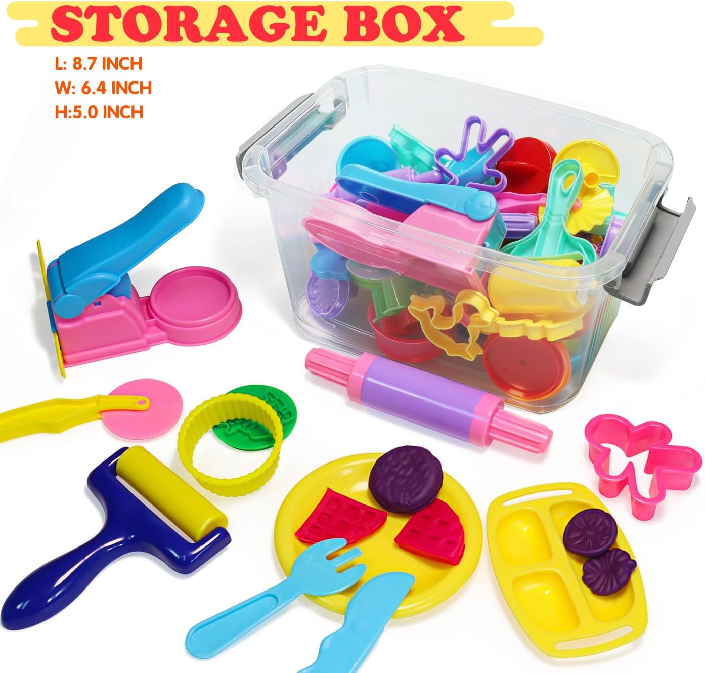 Thumbnail 5 de Jiosdo Dough Tools and Cutters 53-piece set