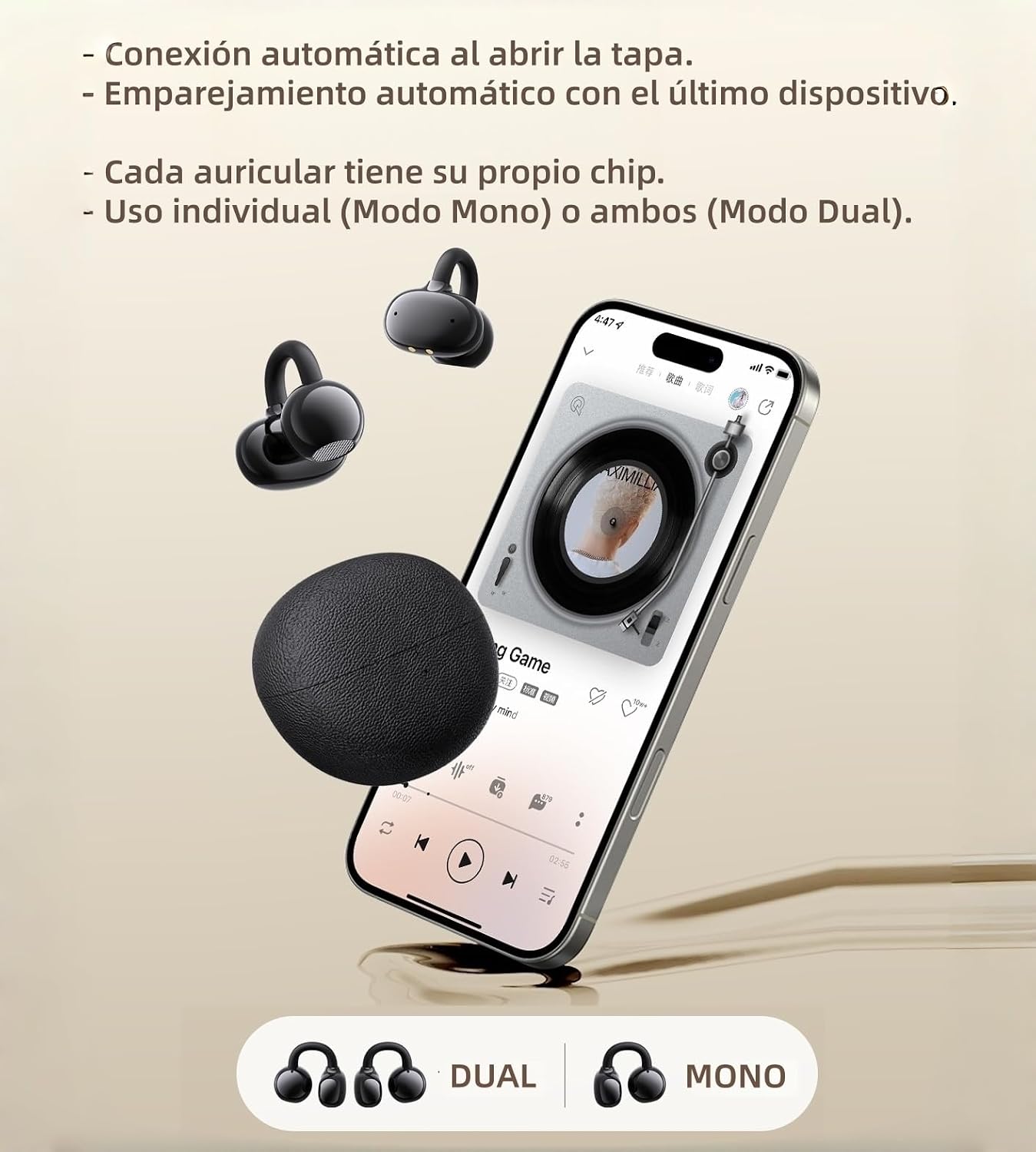 Detalle de ND NEXT DESTINATION OpenDots1 32H auriculares Open‑Ear