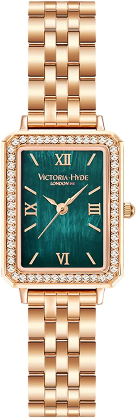 Detalle de Victoria Hyde Orologio rettangolare verde 22×28