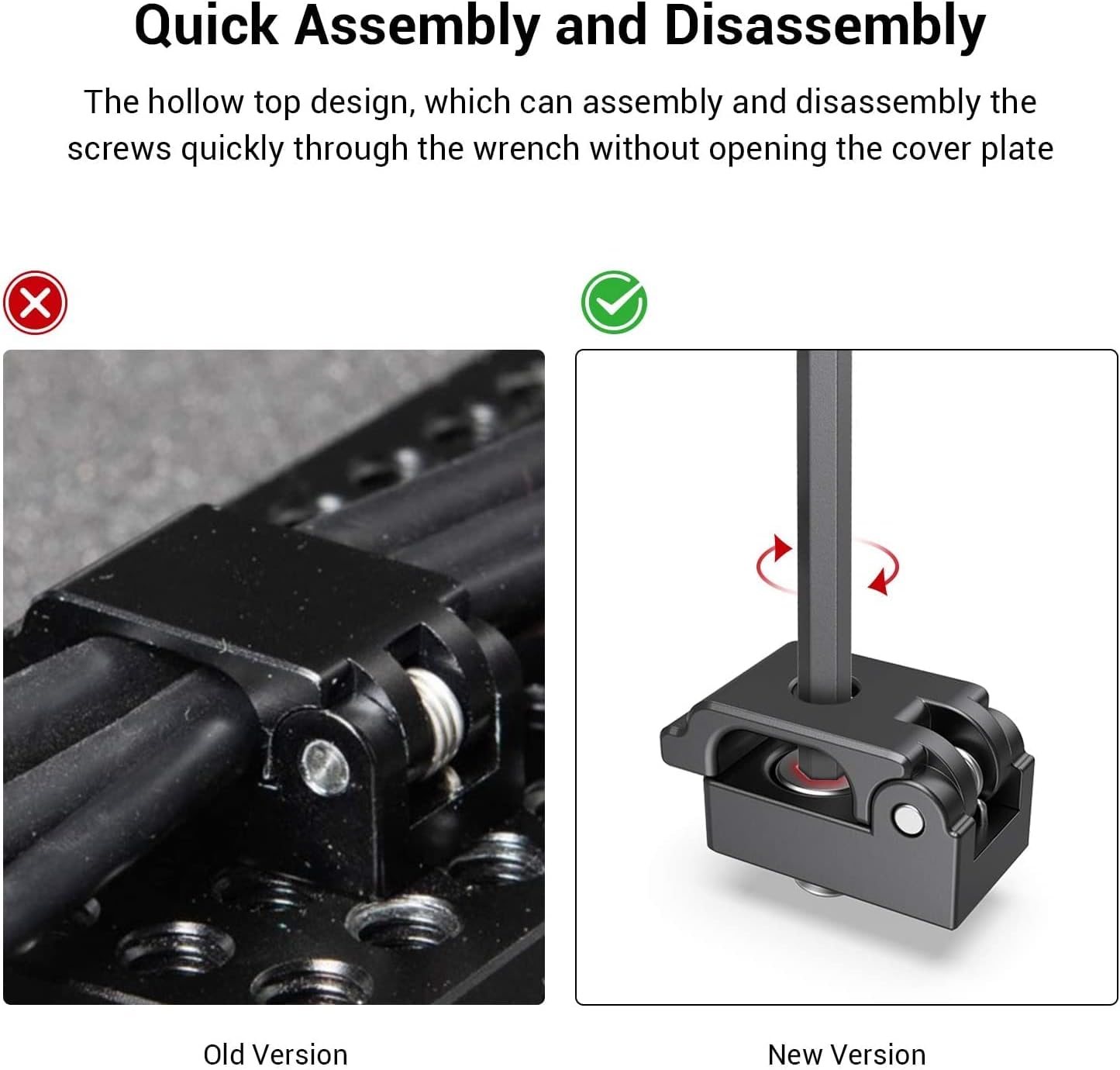 Detalle de SMALLRIG 2418 serre-câble universel 2 pièces 🎛