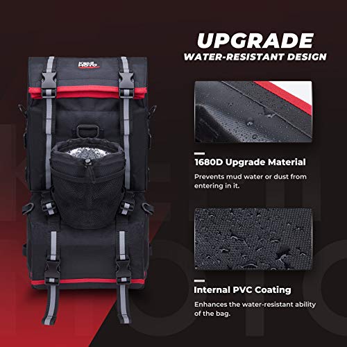 Detalle 2 de Sac arrière KEMIMOTO étanche 130 %