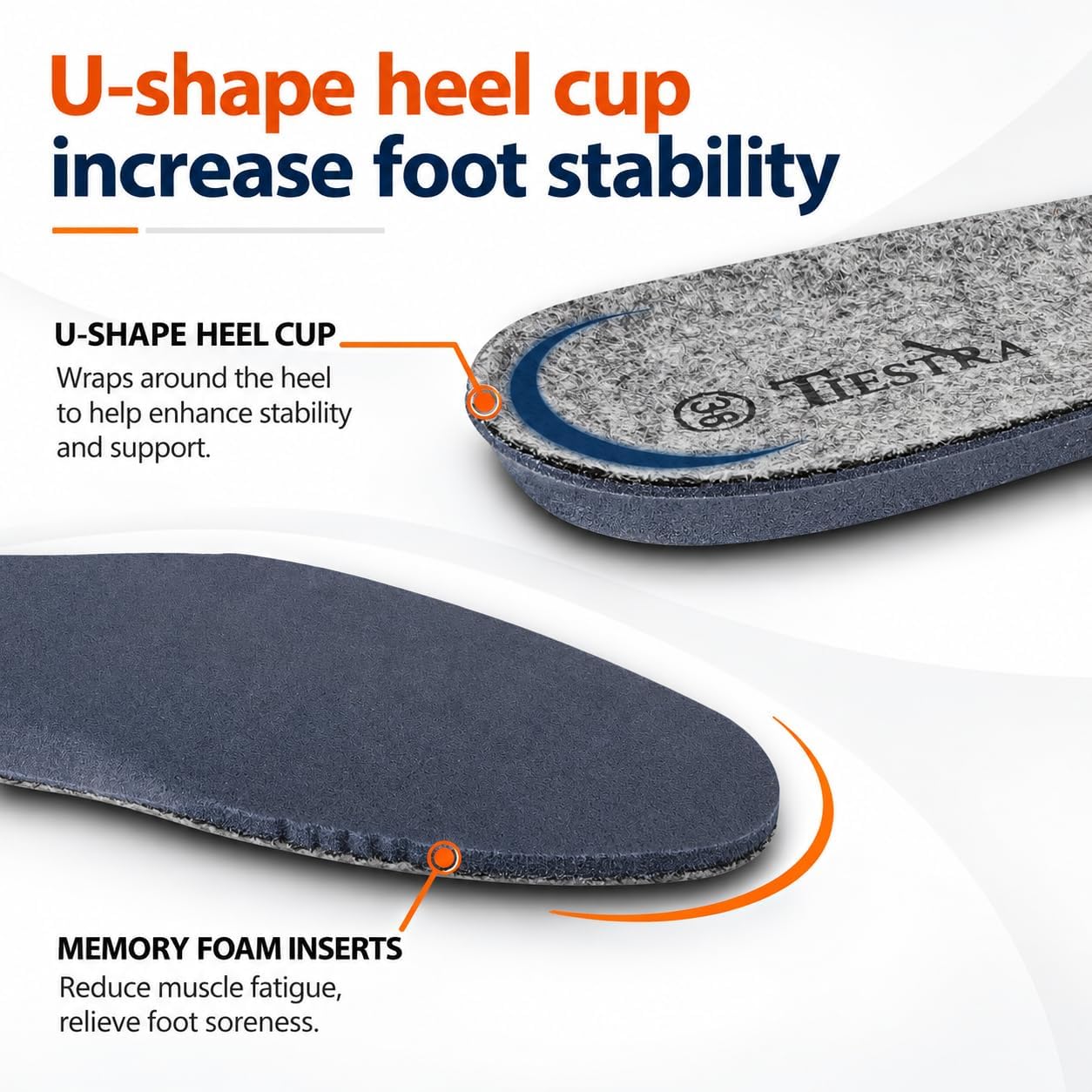 Detalle 2 de Merino Wool Insoles, EU 42/US 9