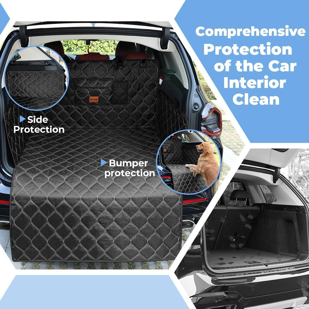 Detalle de KYG Protection Voiture Chien Coffre — Housse universelle, résistante et imperméable (185x105 cm)