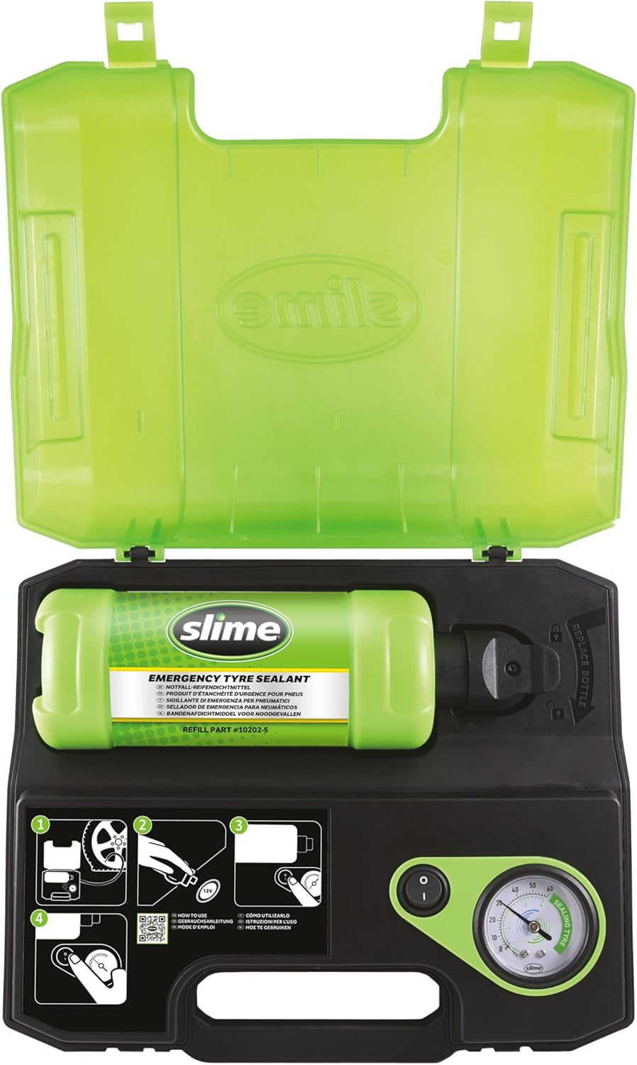 Detalle de Slime 50159 Flat Tyre Repair Kit – Smart Repair Ultra