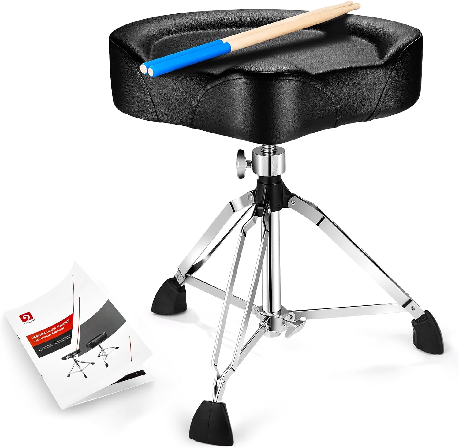 Detalle de vangoa Saddle Shape Drum Stool 25.2 in