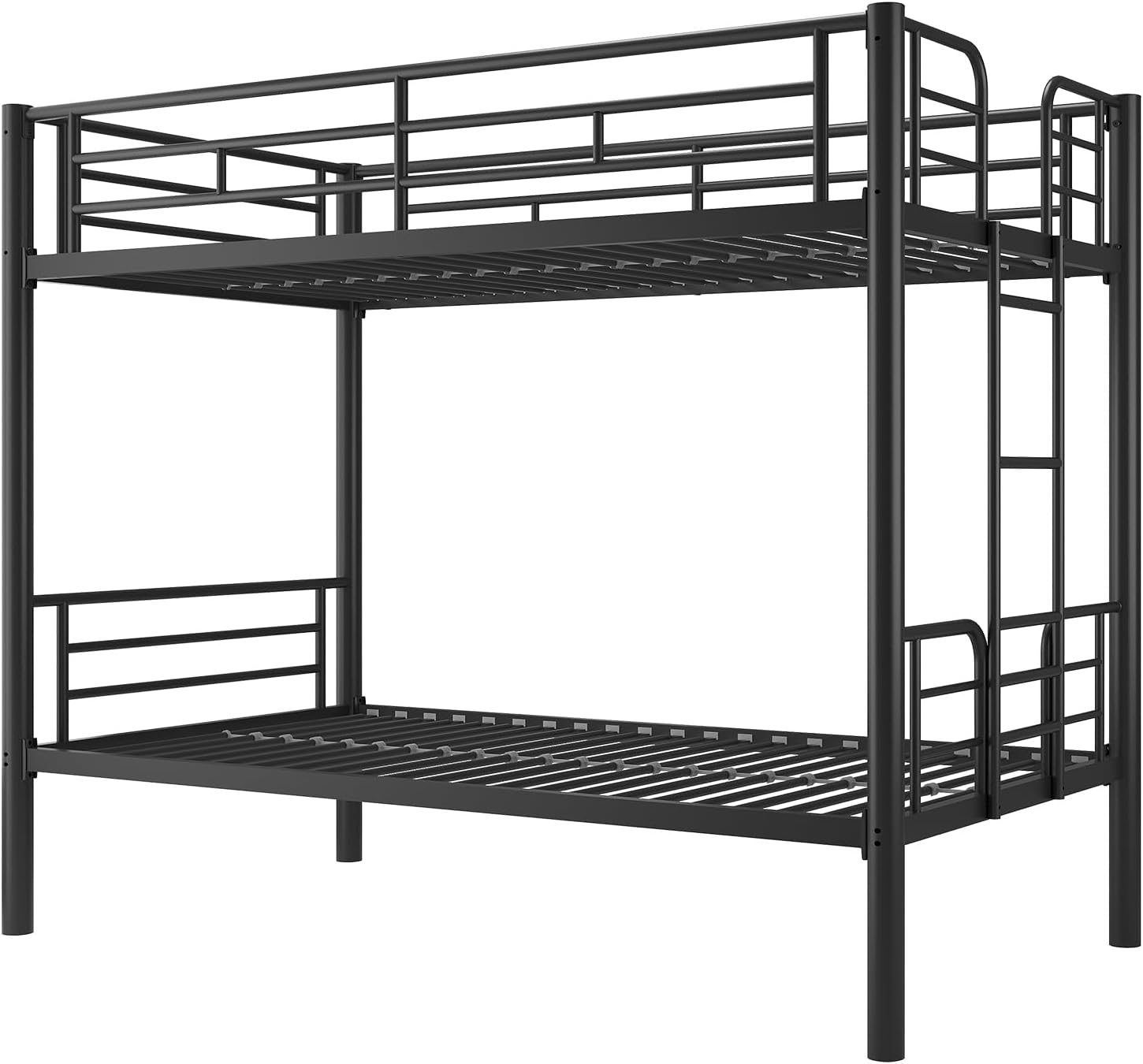 Detalle de Sweetcrispy Twin-over-Twin Metal Bunk Bed
