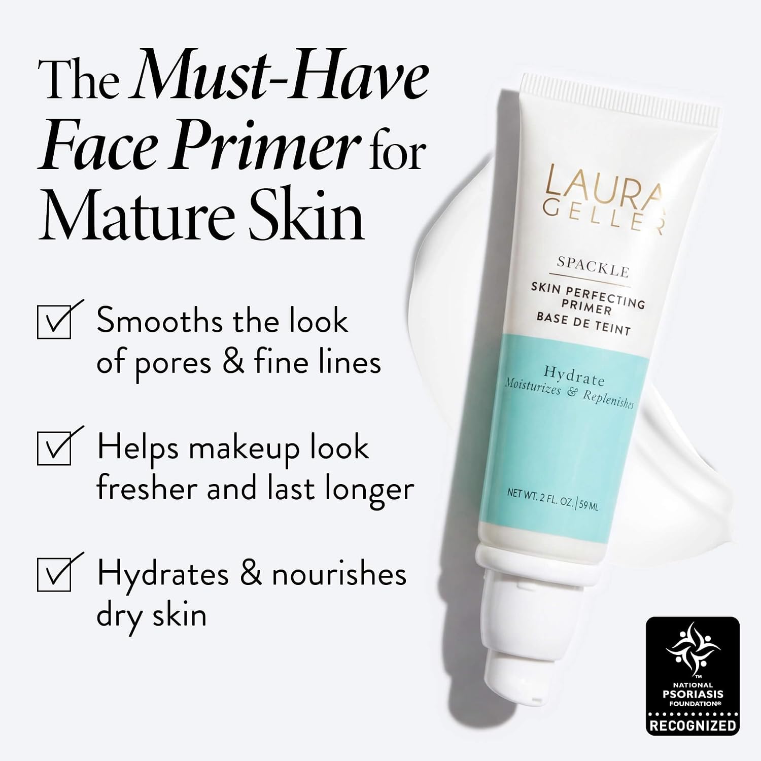 Detalle 2 de Laura Geller Spackle Primer 2 fl oz 💄