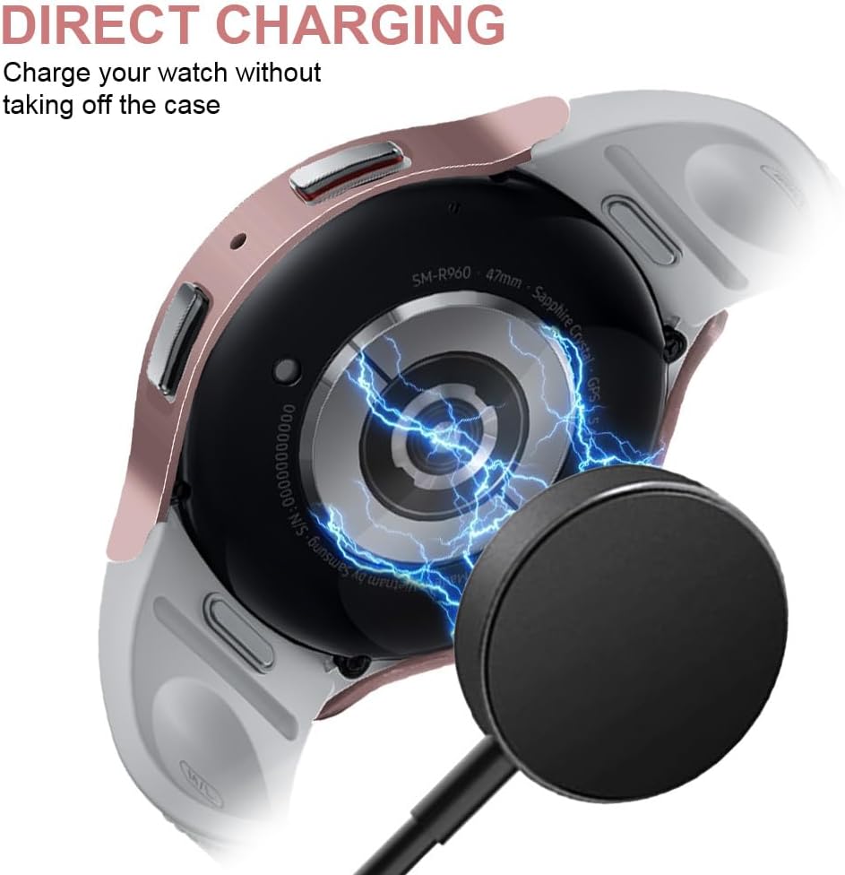 Detalle de Samsung Galaxy Watch 6 40mm case, 2 pack