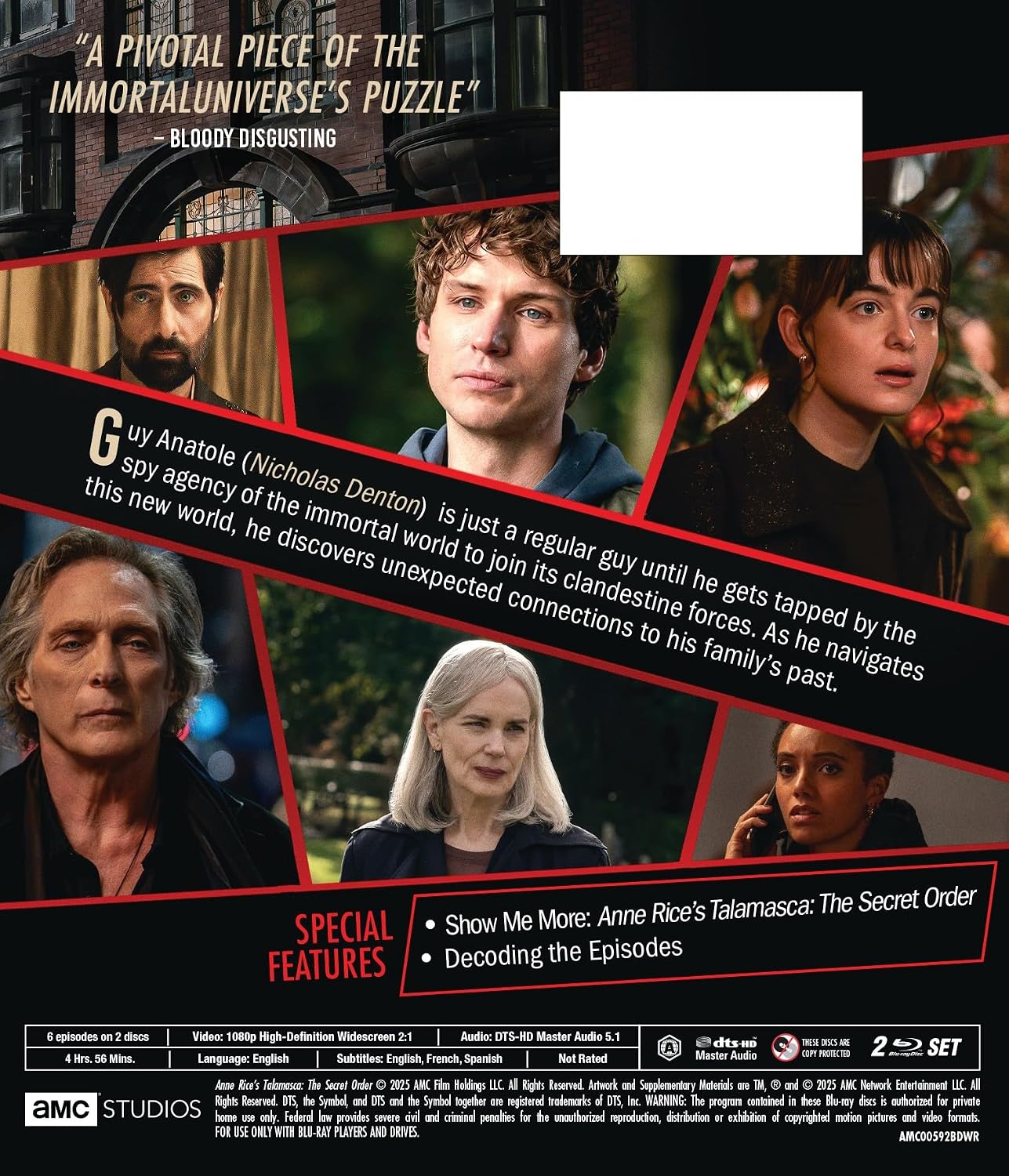 Detalle 2 de Talamasca: The Secret Order Blu-ray – Supernatural Drama, Fantasy & Thriller