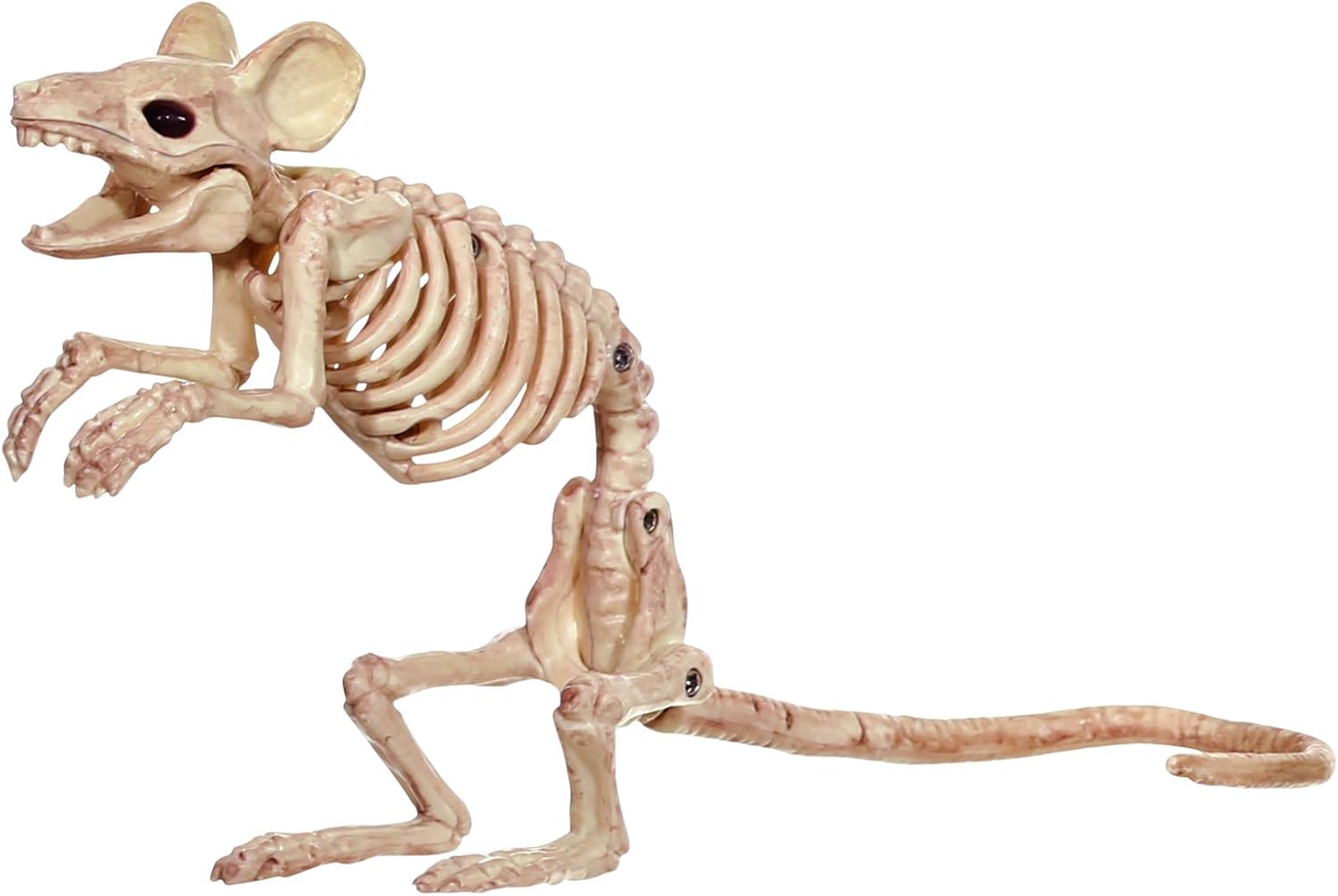 Detalle 2 de Crazy Bonez Creepy Skeleton Mice, 3 Assorted All-Weather Plastic Figures