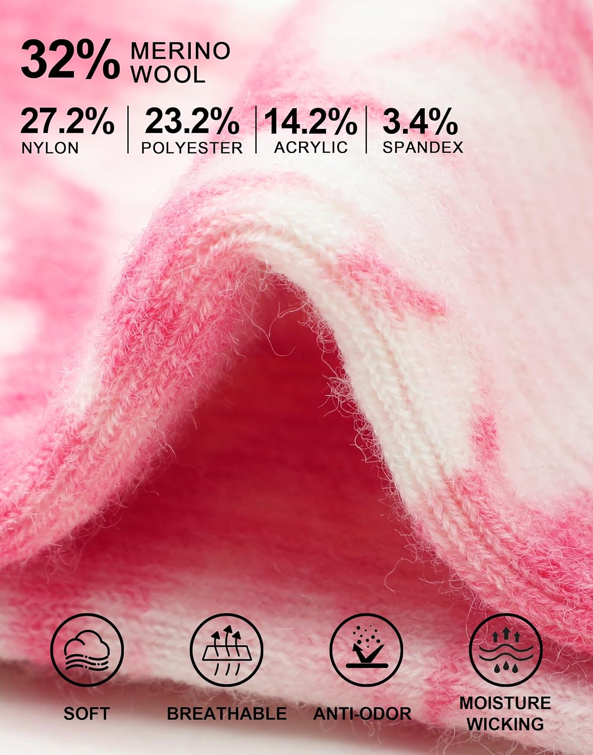 Detalle 2 de Pioneer Camp Merino Wool Hiking Socks