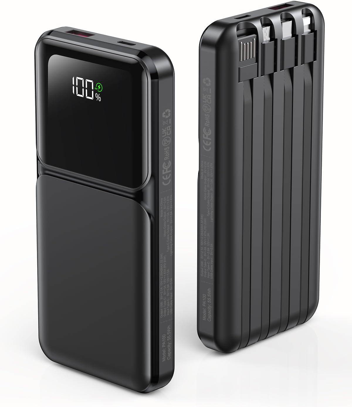 Detalle de Power bank 15,000mAh fast charging