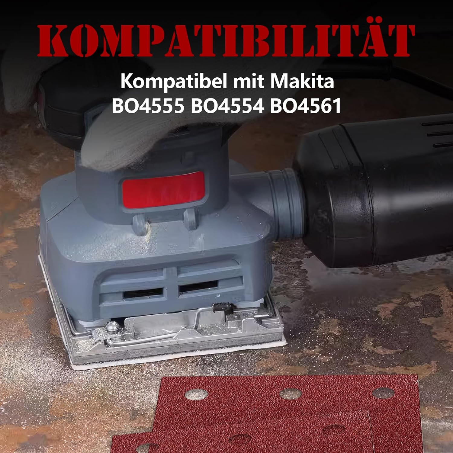 Thumbnail 4 de Geogieew HS-CT-115X100 klittenbandschuurpapier, 70 stuks, 7 korrels