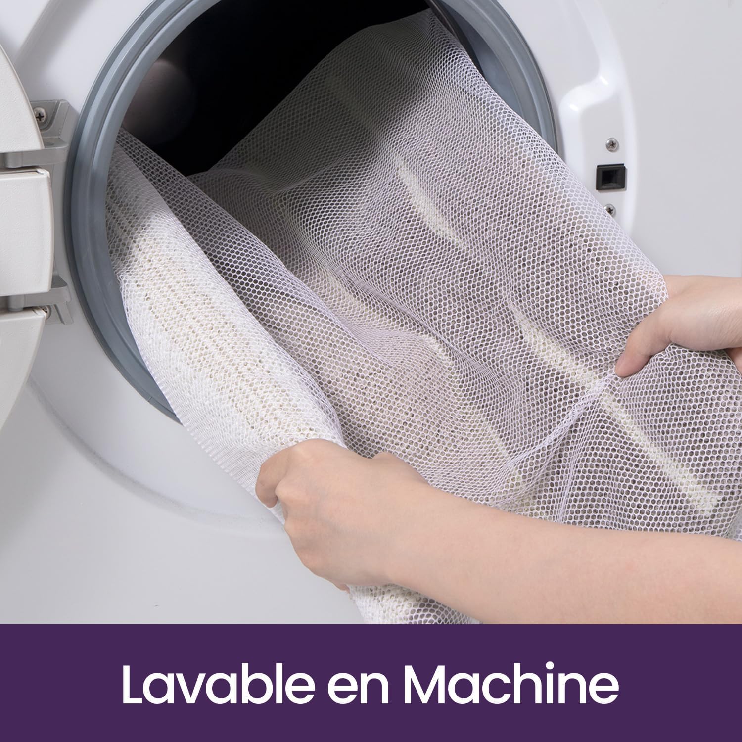 Thumbnail 5 de DEXI Tapis de salle de bain antidérapant 60 x 110 cm, extra doux, lavable en machine (beige)