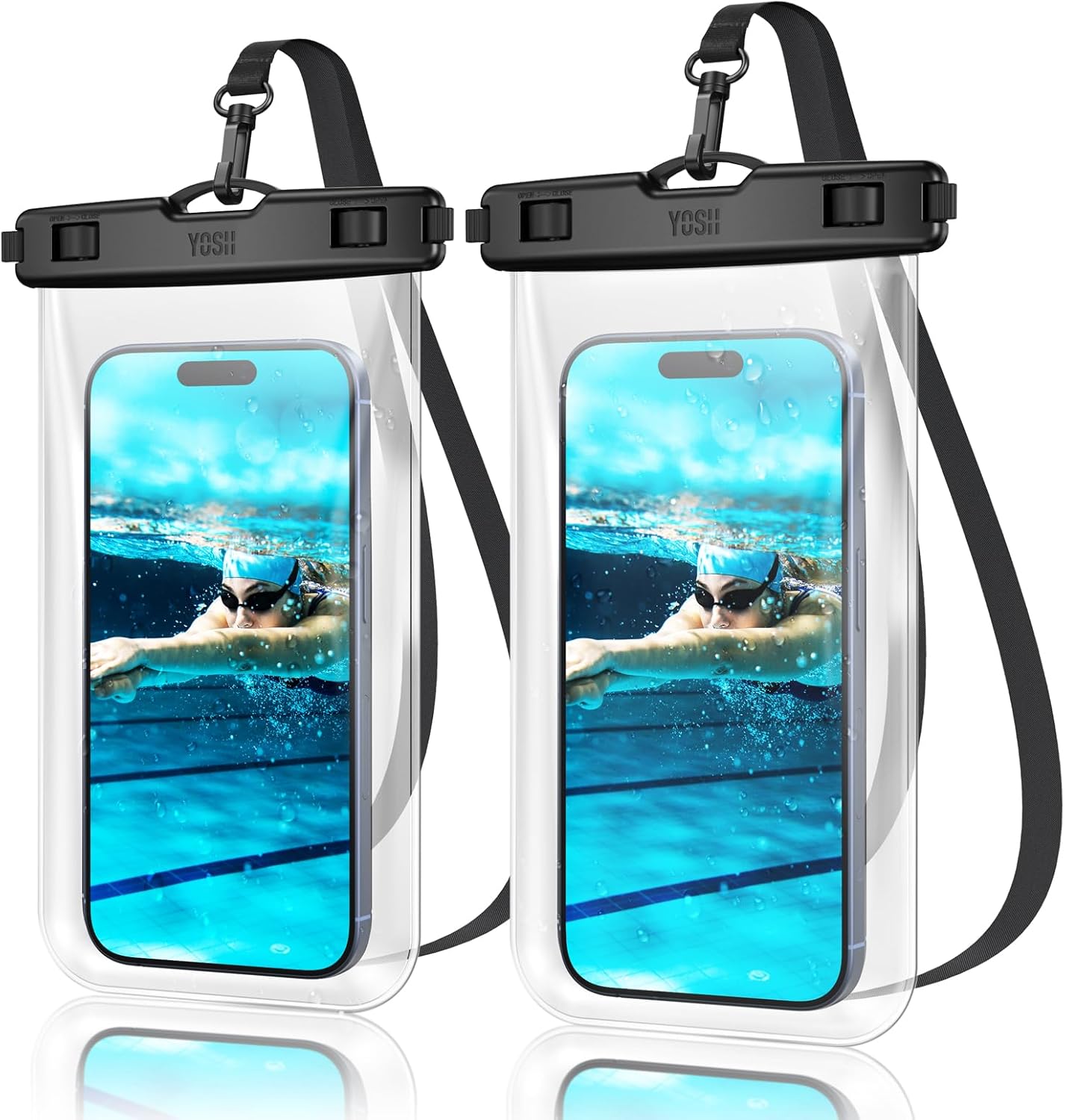 Detalle de YOSH funda IPX8 impermeable 7,2