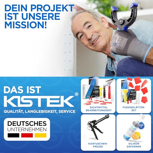 Thumbnail 5 de KISTEK Klemmzwingen Set [10 Stück] – Federklemmen mit 8 cm Spannweite, langlebig und vielseitig