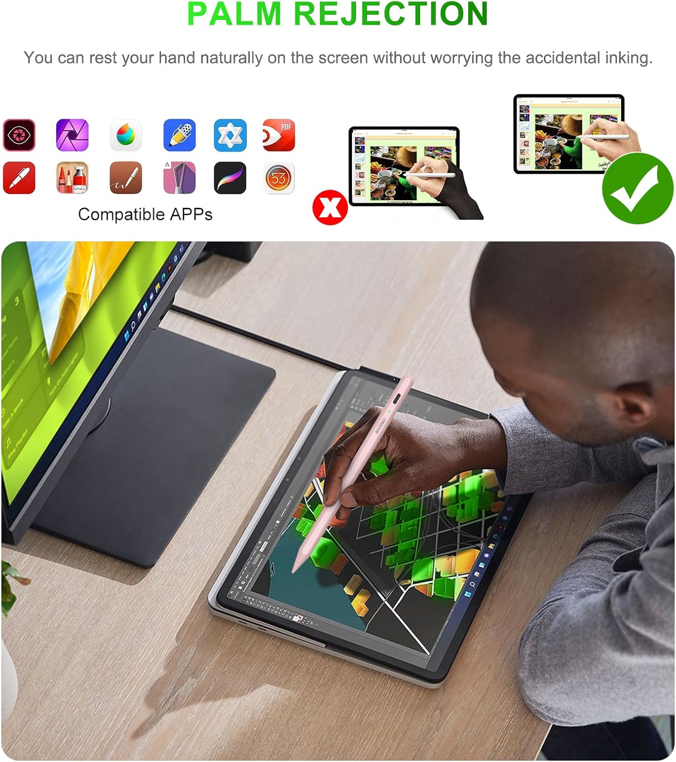 Detalle 2 de Hatoku iPad Stylus Pen, 1st Generation