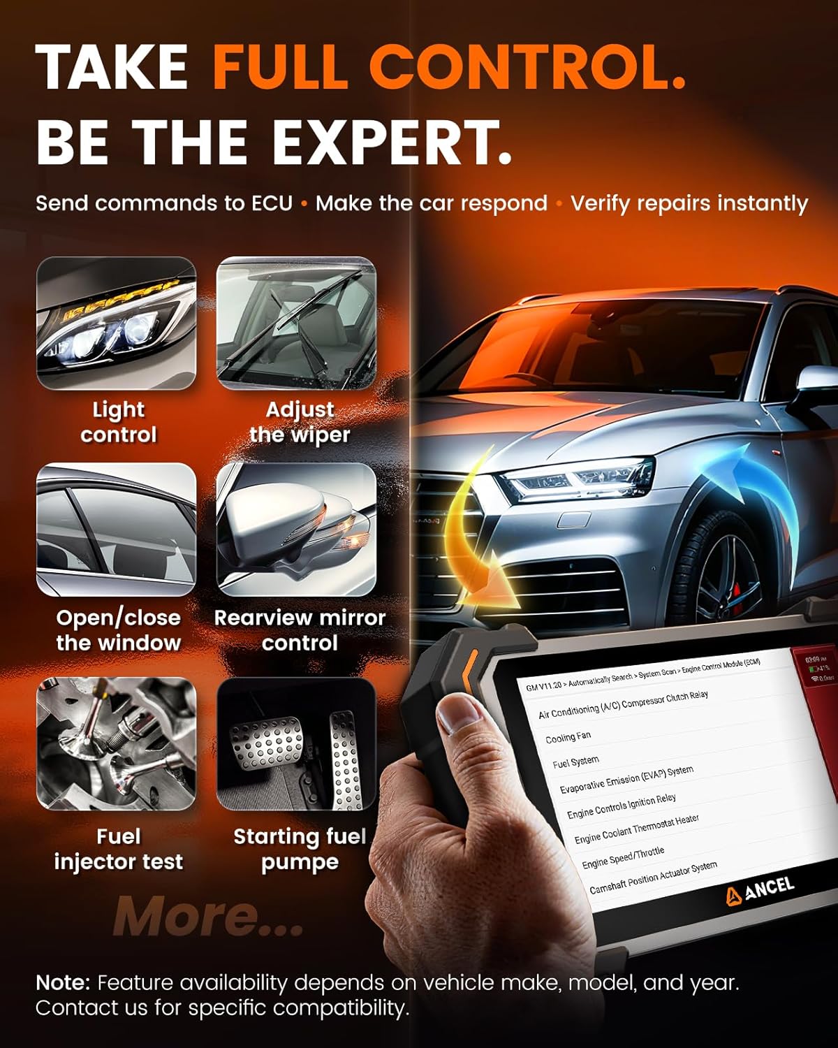 Detalle 2 de ANCEL DS500BT 7" Diagnostic Scanner