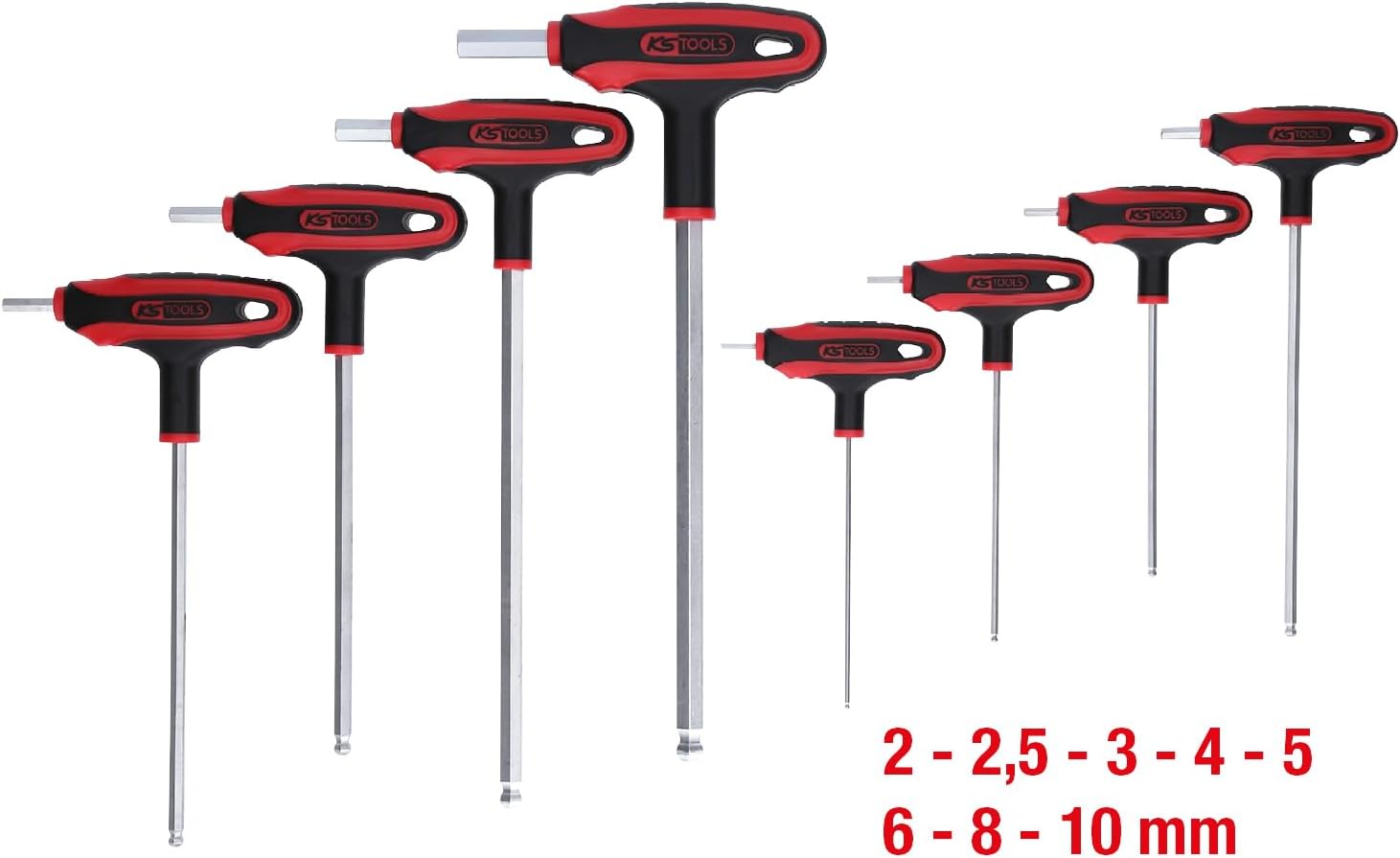 Detalle 2 de KS TOOLS ERGOTORQUEplus hex 8 pièces