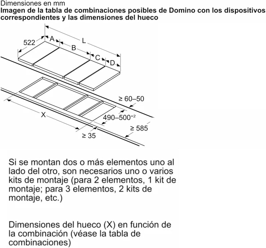 Thumbnail 1 de Balay 3EB939LQ placa de inducción 30 cm