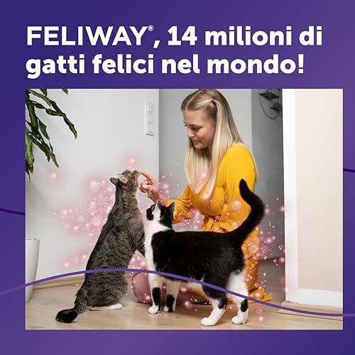 Thumbnail 5 de FELIWAY Friends Starter Kit Diffusore di Feromoni Calmanti per Gatti, 48 ml: armonia in casa per multi-gatto