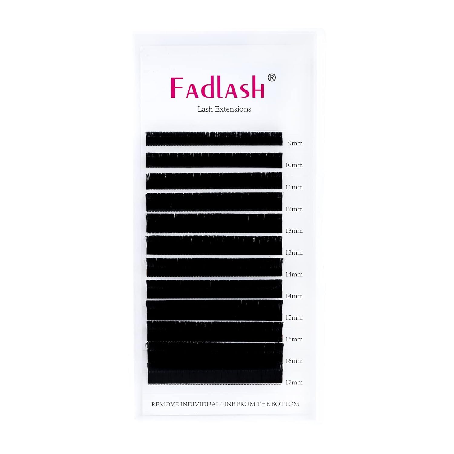 Thumbnail 2 de FADLASH Selbstfächernde Volumen Wimpern Easy Fan Lashes für Wimpernverlängerung (12 Rhein, D-Kurvatur, 0,03 mm)