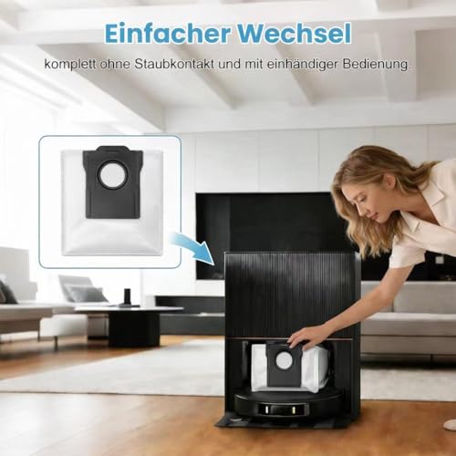 Thumbnail 6 de 14 Stück Staubbeutel für Dreame L40 Ultra Serie – BTRSOLUS