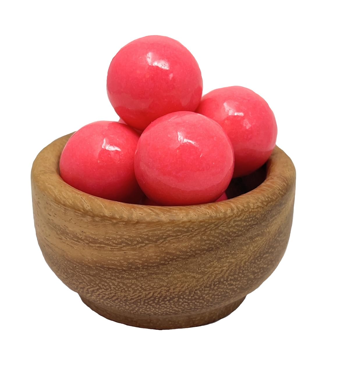 Detalle 2 de YANKEETRADERS Bright Pink 1-Inch Fruit-Flavored Gumballs, 2 Pounds