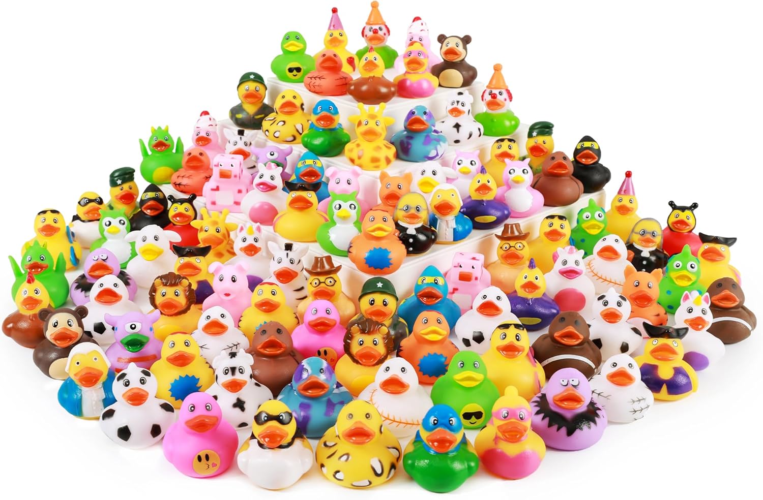 Thumbnail 1 de XY-WQ 100 Pack Rubber Duck 2.3 Inch bath toy