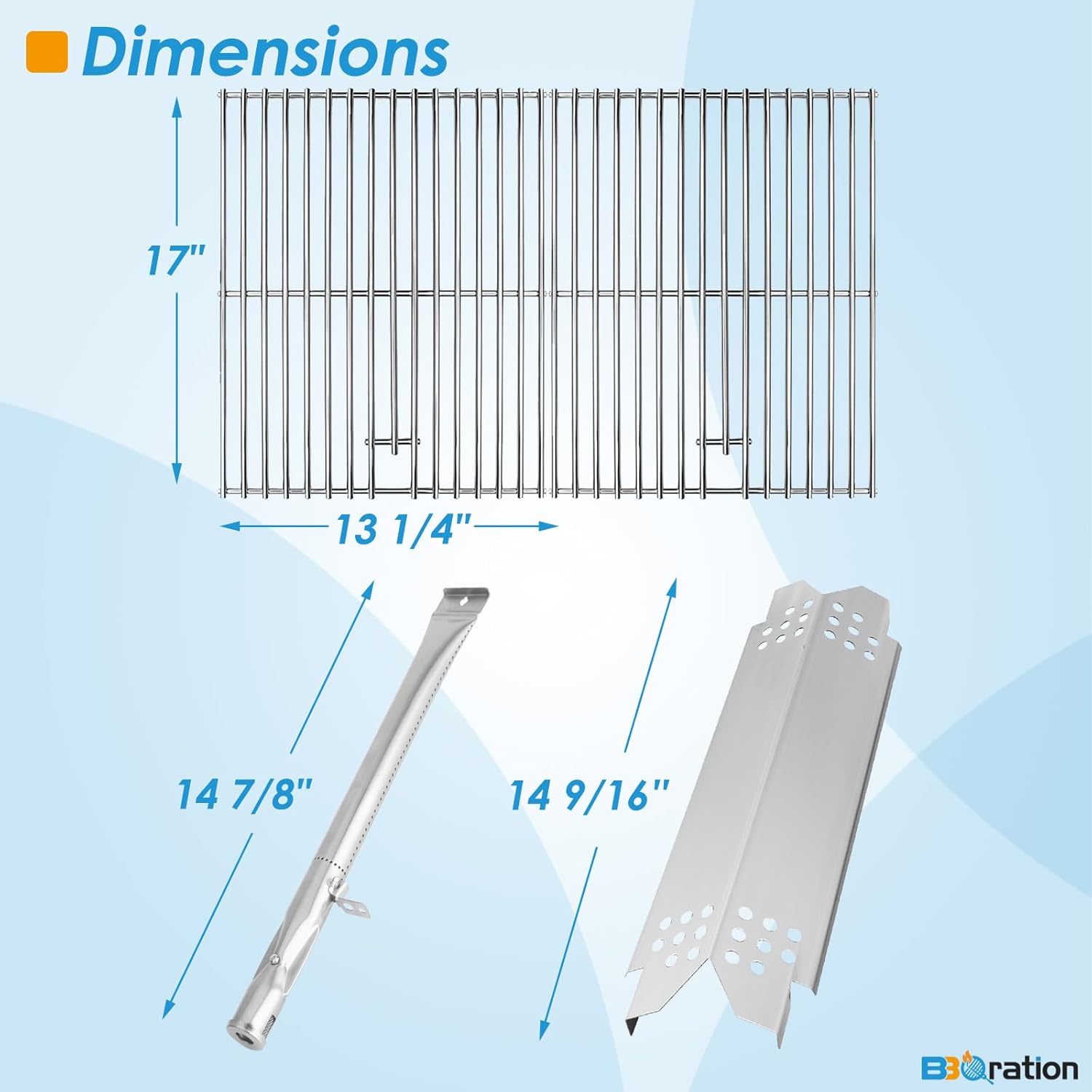Thumbnail 4 de BBQration Nexgrill replacement parts kit, 4-burner