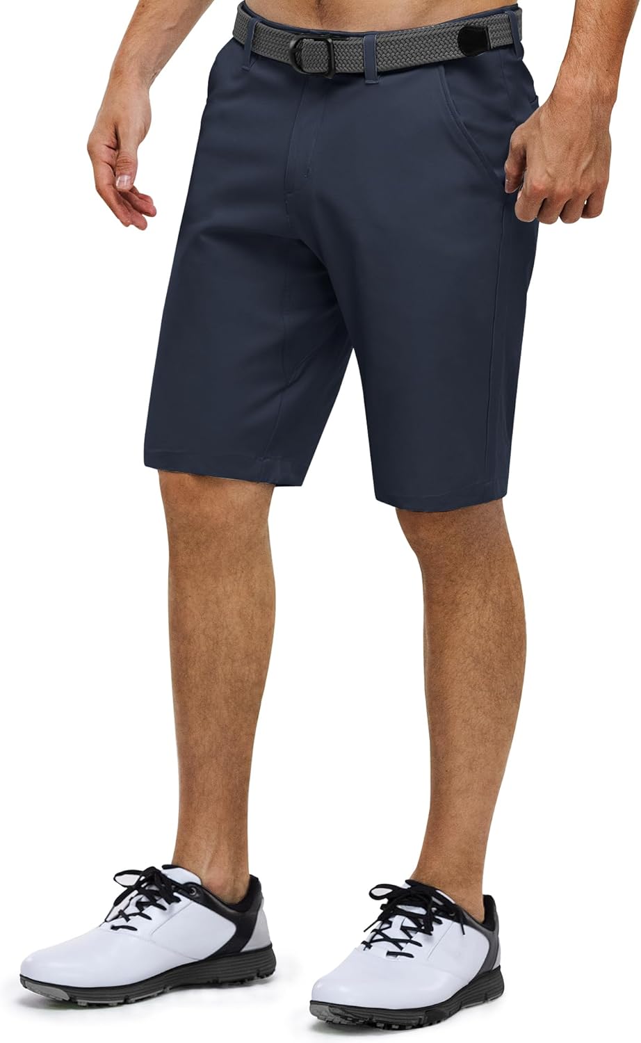 Thumbnail 6 de 33,000ft Herren Golf Shorts Stretch – 11" Bermuda Shorts mit 5 Taschen, feuchtigkeitsableitend und UPF50+