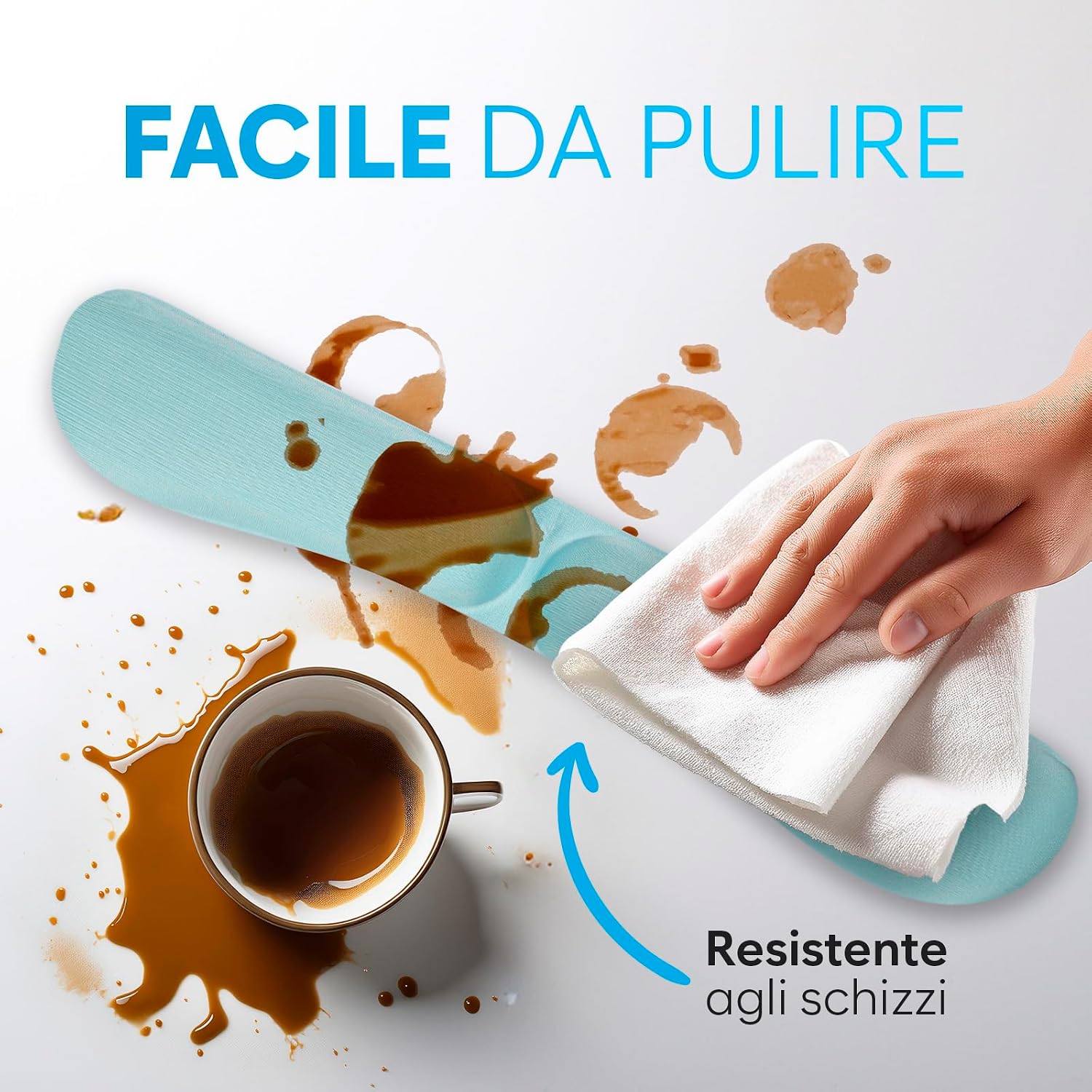 Detalle 2 de KLIM Wrist Rest set poggiapolsi per tastiera e mouse 🖱