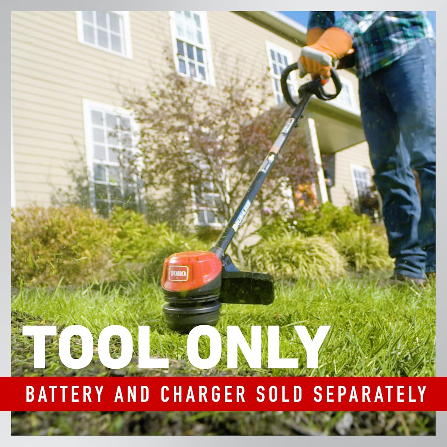 Detalle de 60-Volt Max Brushless String Trimmer 15 in.