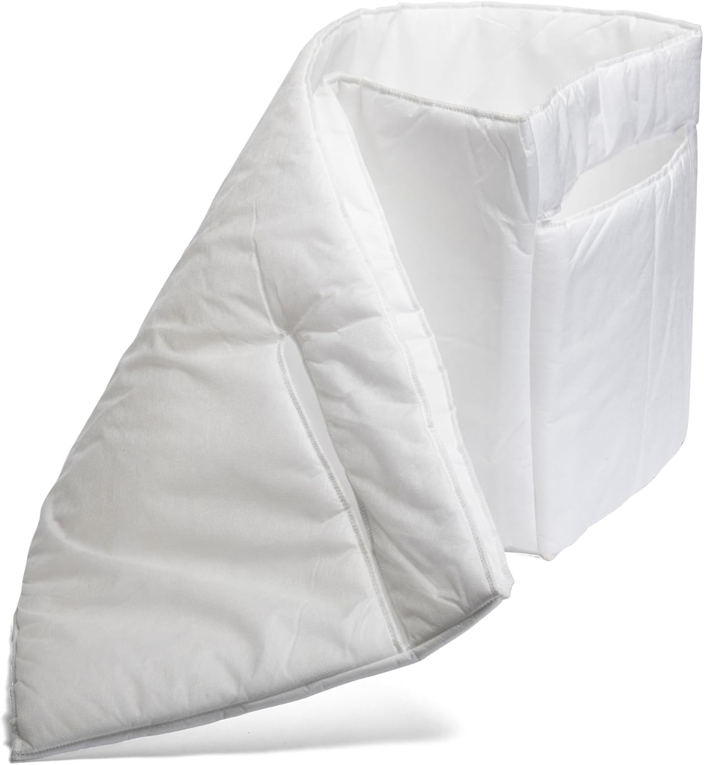 Detalle de Clair de Lune Quilted Liner for Moses Baskets (White)