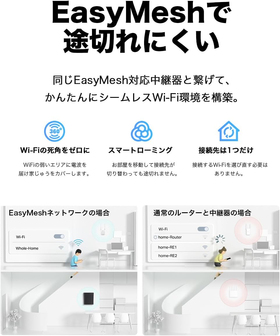 Thumbnail 4 de TP-Link Archer AX23V Wi-Fi 6ルーター AX1800・WPA3・EasyMesh対応