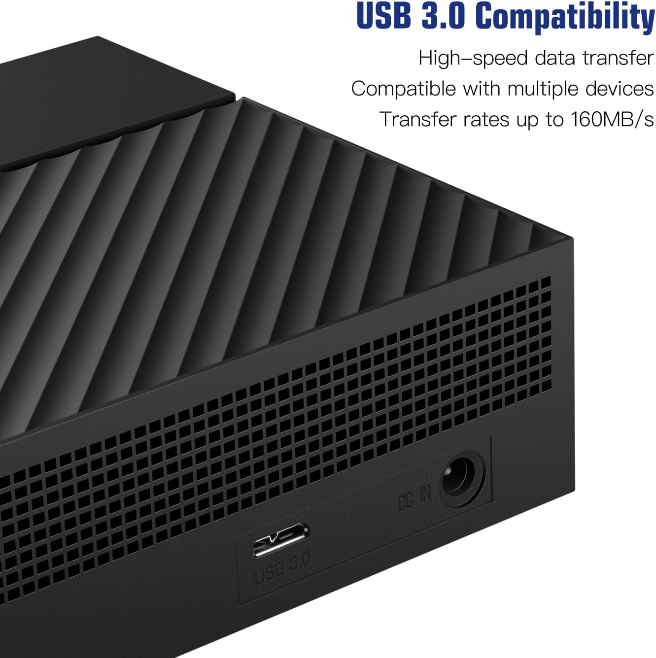 Thumbnail 1 de UnionSine 10TB Desktop External Hard Drive (USB3.0, 3.5") — High-Capacity Storage for PC, Mac, TV and More