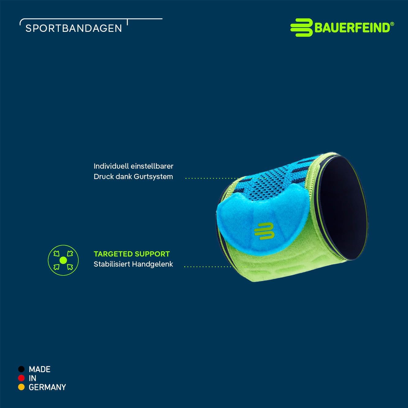 Thumbnail 1 de BAUERFEIND Wrist Strap Handgelenkbandage S/M