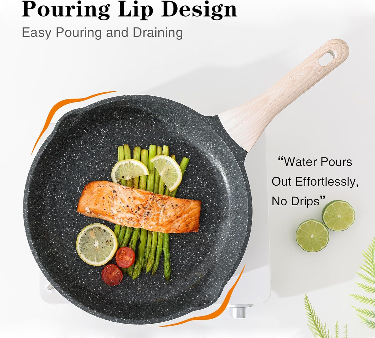 Thumbnail 2 de Kordisen 3-Piece Nonstick Frying Pan Set 8/9.5/11
