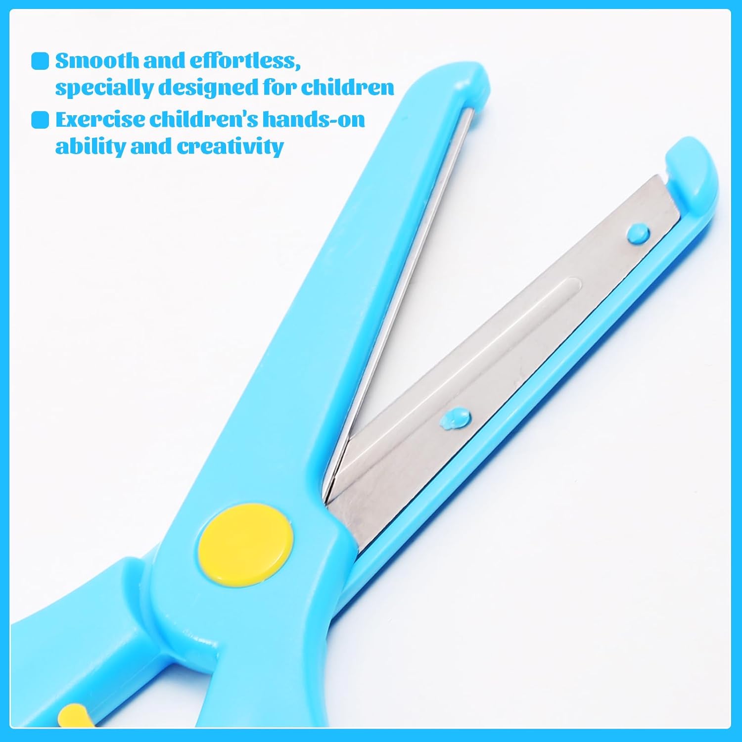 Thumbnail 4 de 4 Pcs Kids Scissors 93 Paper-Cuts, Safety Edge ✂️