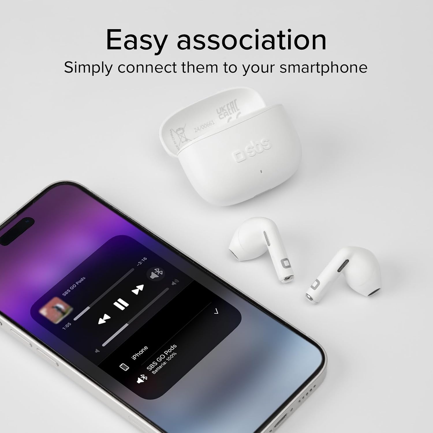 Thumbnail 4 de SBS Go Pods TWS True Wireless Kopfhörer