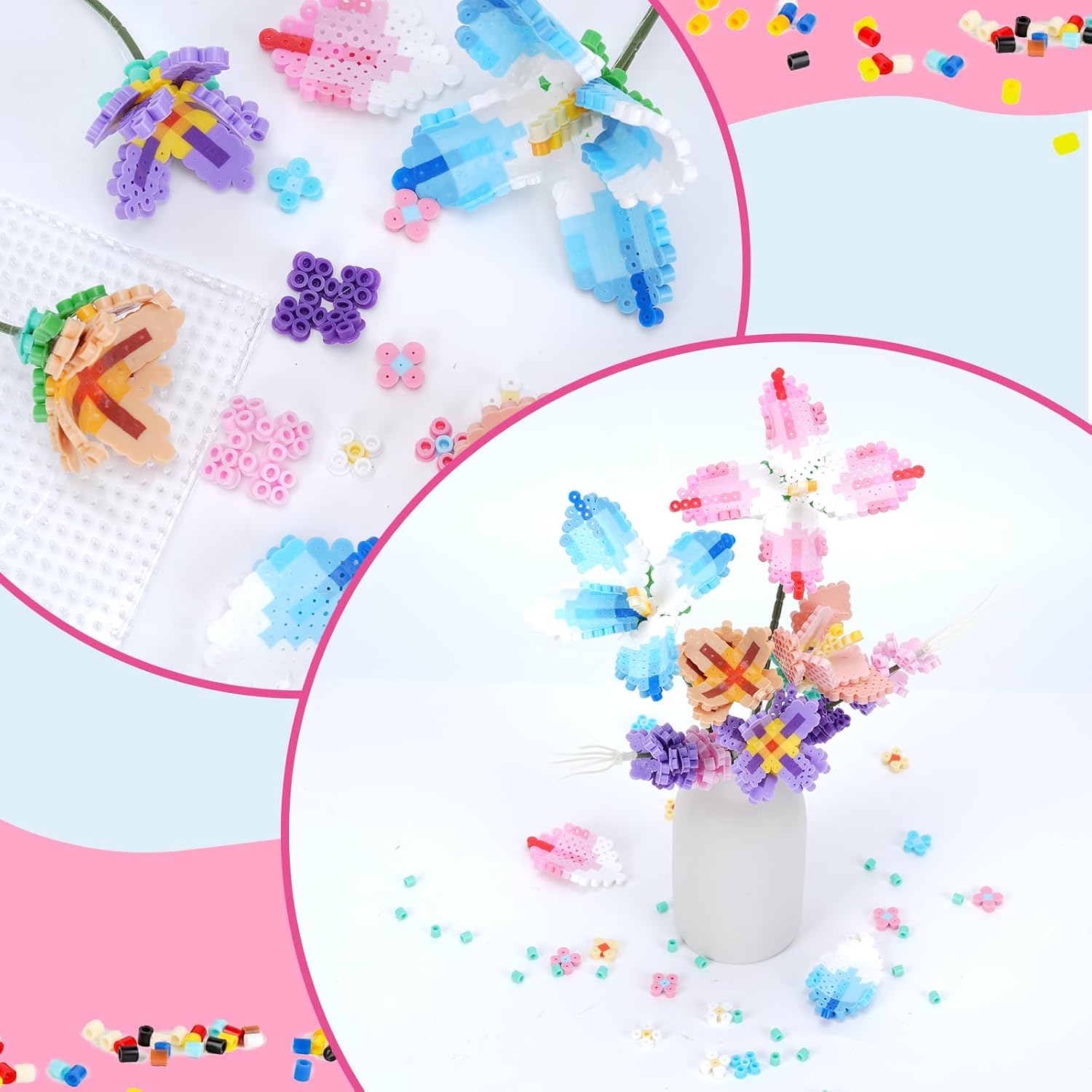 Thumbnail 4 de Meland FuseBeads-01 5mm Fuse Bead Kit, 11,000 Beads in 36 Colors
