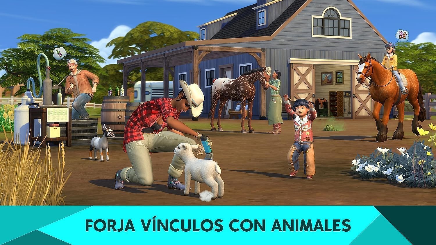 Detalle 2 de The Sims 4 Horse Ranch Expansion Pack descarga