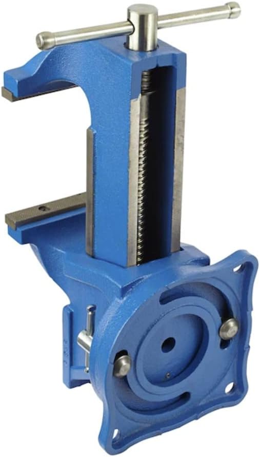 Detalle 2 de IRWIN 4935506 Multi-Use Bench Vise, 6-Inch Cast-Iron with Swivel Base