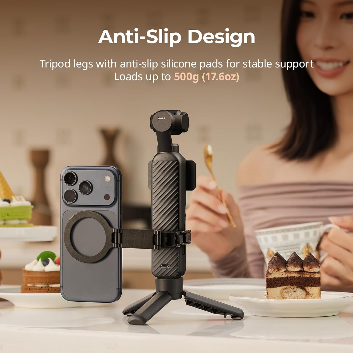 Thumbnail 3 de SMALLRIG Action Camera Tripod for DJI Osmo Pocket and Similar Models