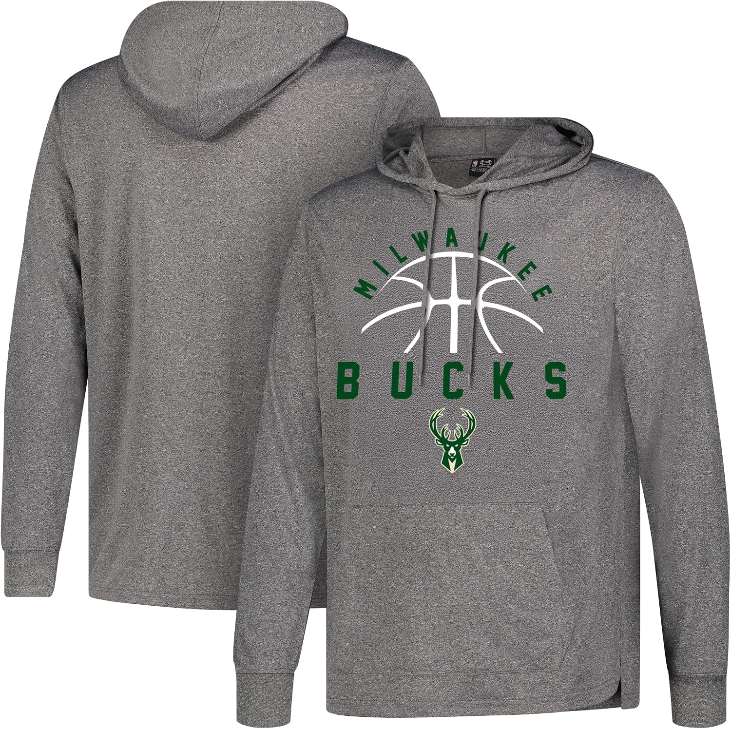 Detalle de Ultra Game Men NBA Official Super Soft Lightweight Pullover Hoodie Sweatshirt (Ultra Game by UNK)