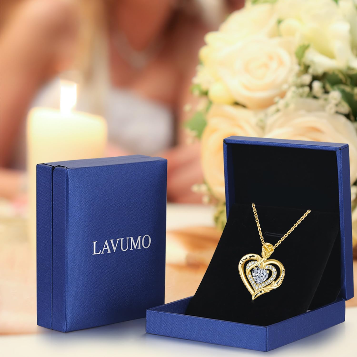 Thumbnail 4 de LAVUMO Collier Femme Argent Sterling 925 45 cm