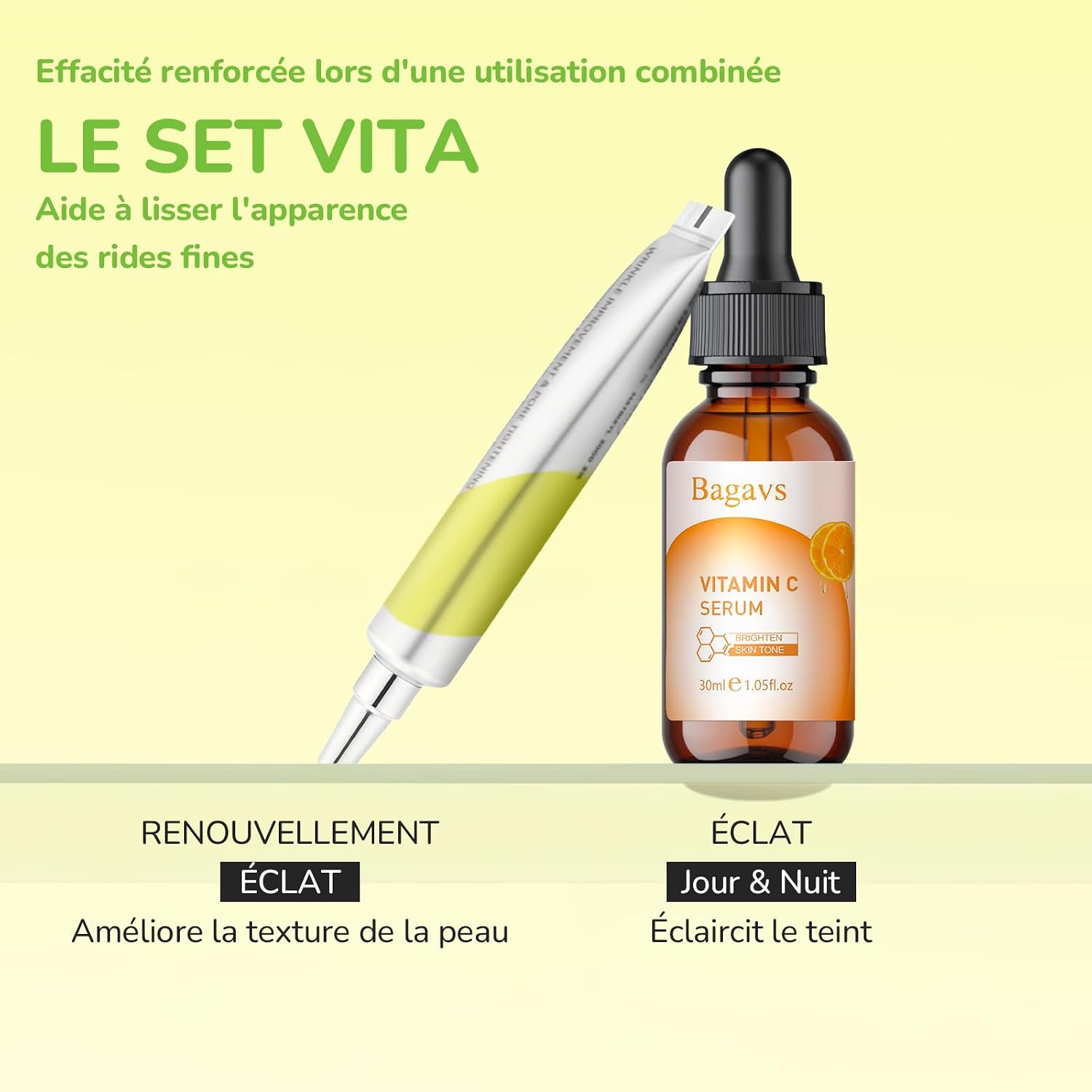 Thumbnail 6 de Sérum Visage au Rétinal 0,1% et Panthénol 1% - 15 ml | Booster anti-âge et réduction des pores