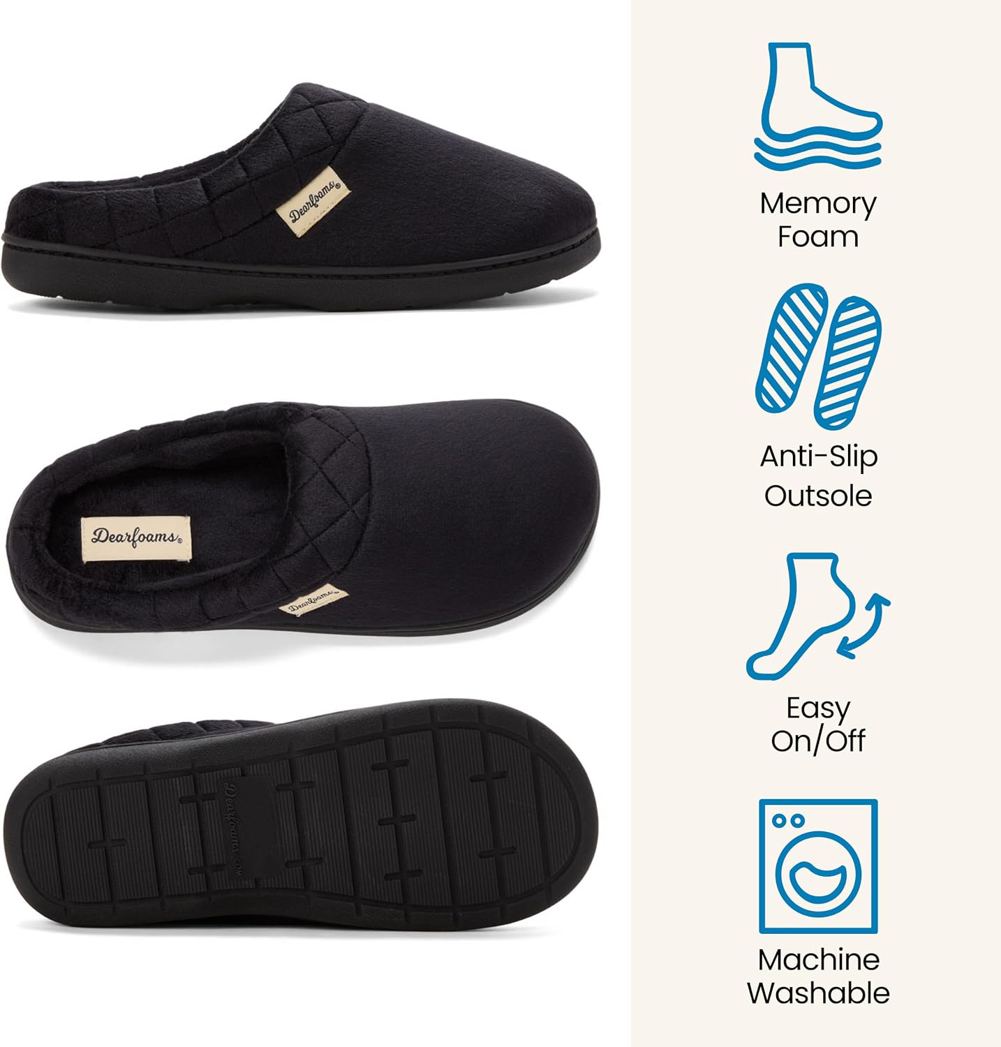 Thumbnail 2 de Dearfoams Women's House Slippers, Darcy