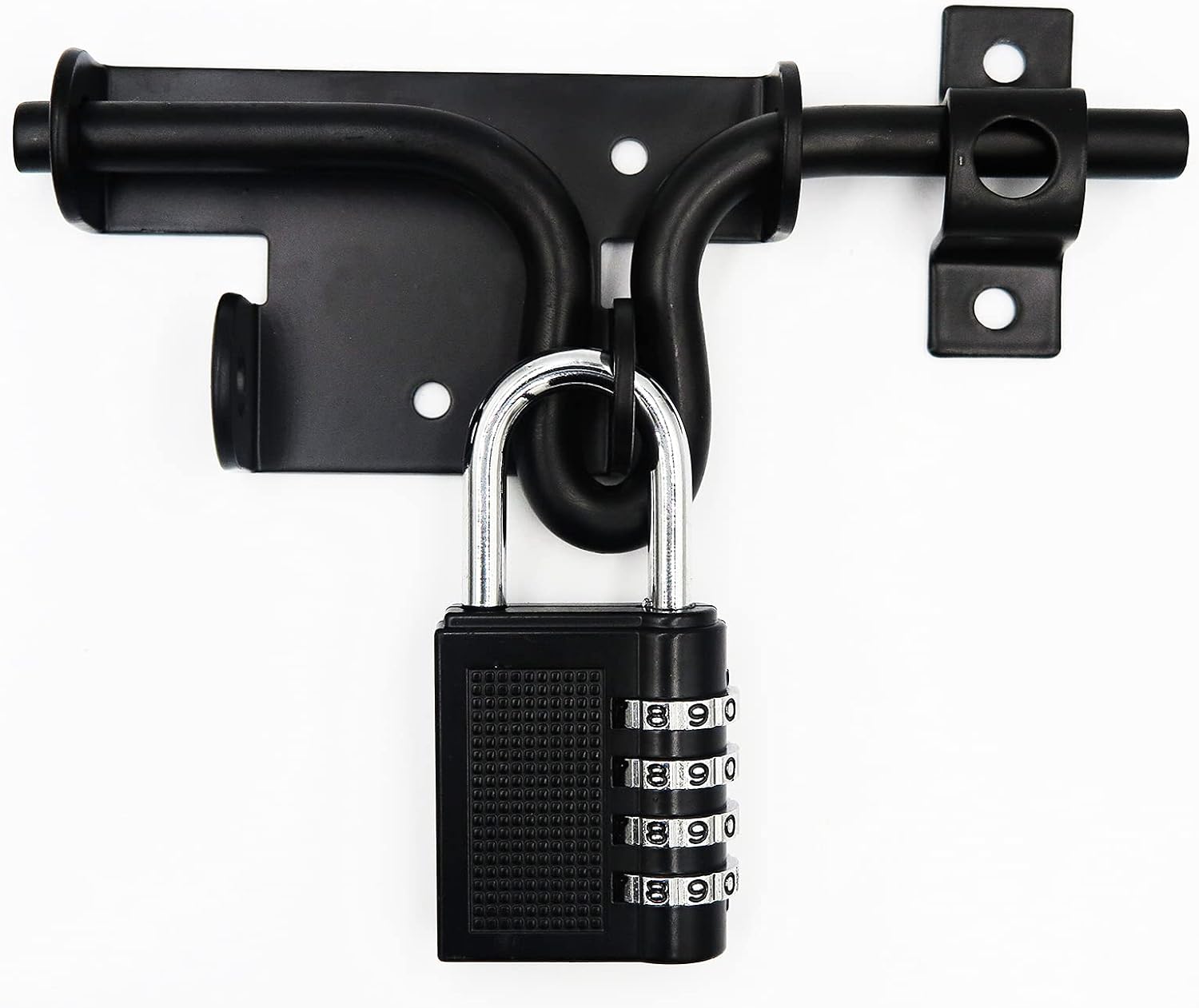Detalle 2 de LAJIAOZ sliding bolt gate latch 4-piece set